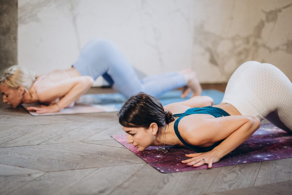 yoga stretches and poses